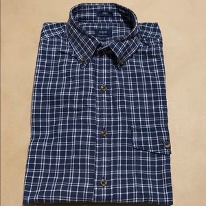 J.Crew Mercantile Brushes Twill Button Down